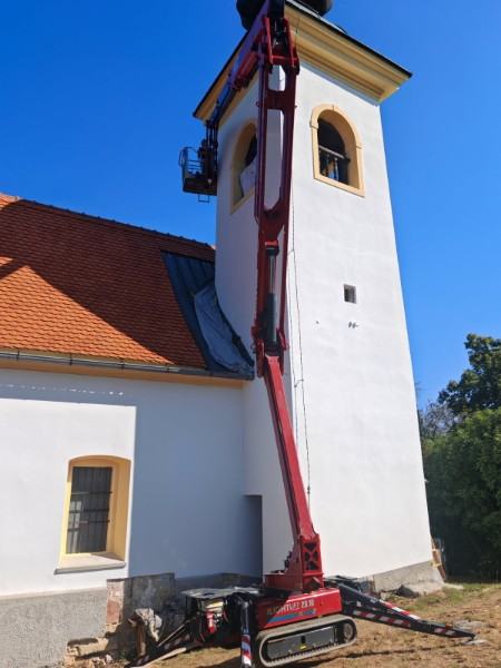 Obnova fasade cerkve — po obnovi